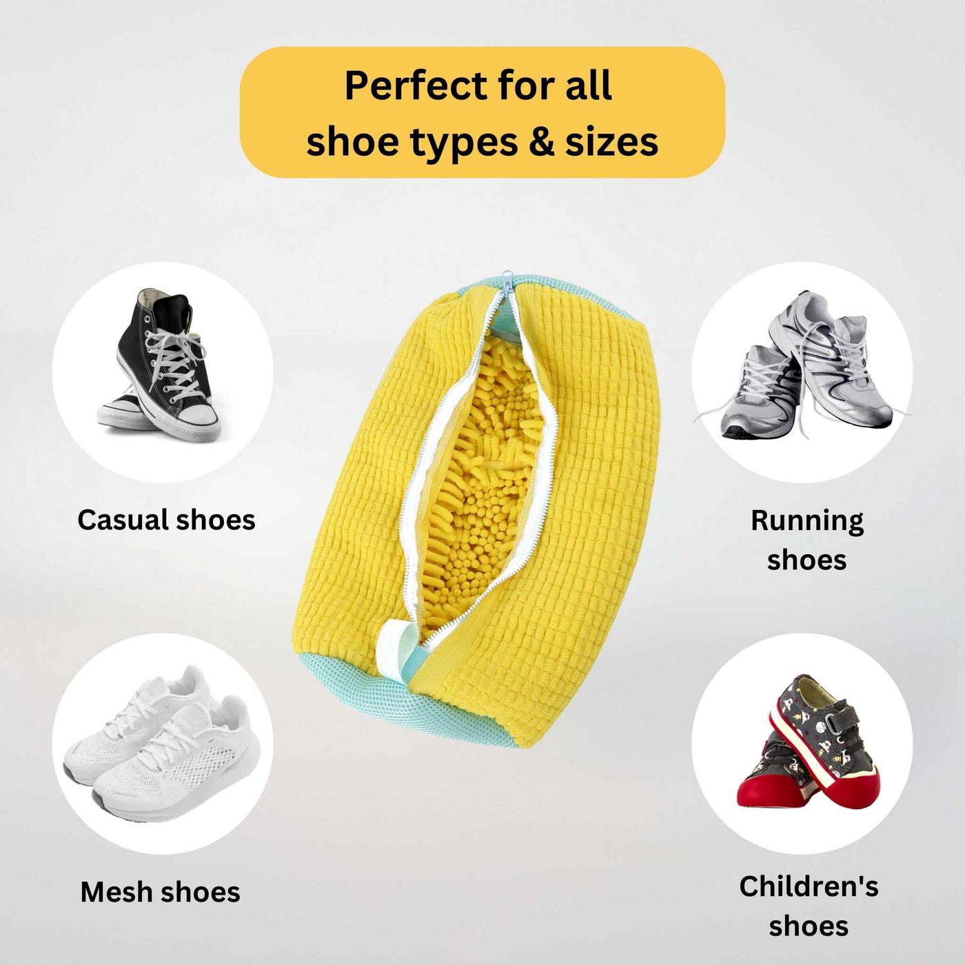Kaliteas® Shoe Laundry Bag