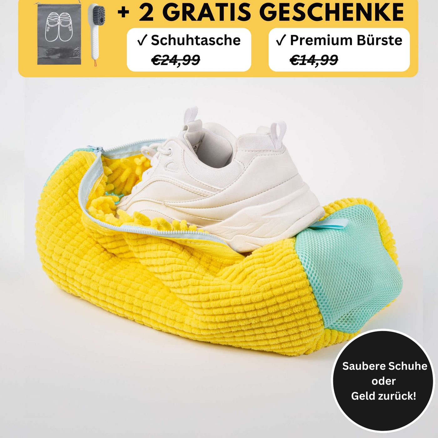 Kaliteas shoe washing bag