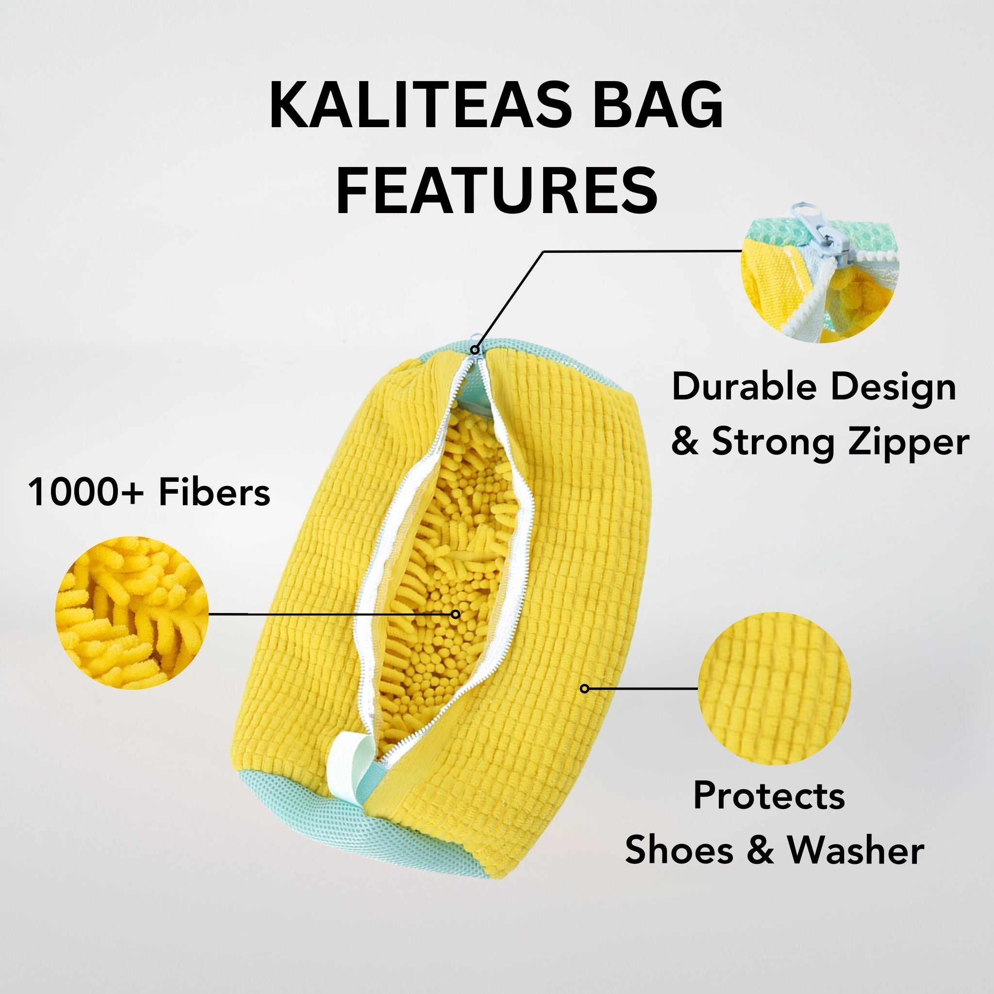 Shoe Laundry Bag for safe shoe cleaning